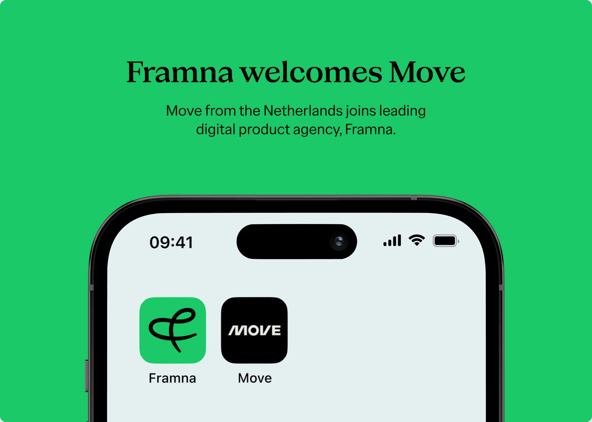 Framna Expands by Welcoming Award-Winning, Dutch Agency Move