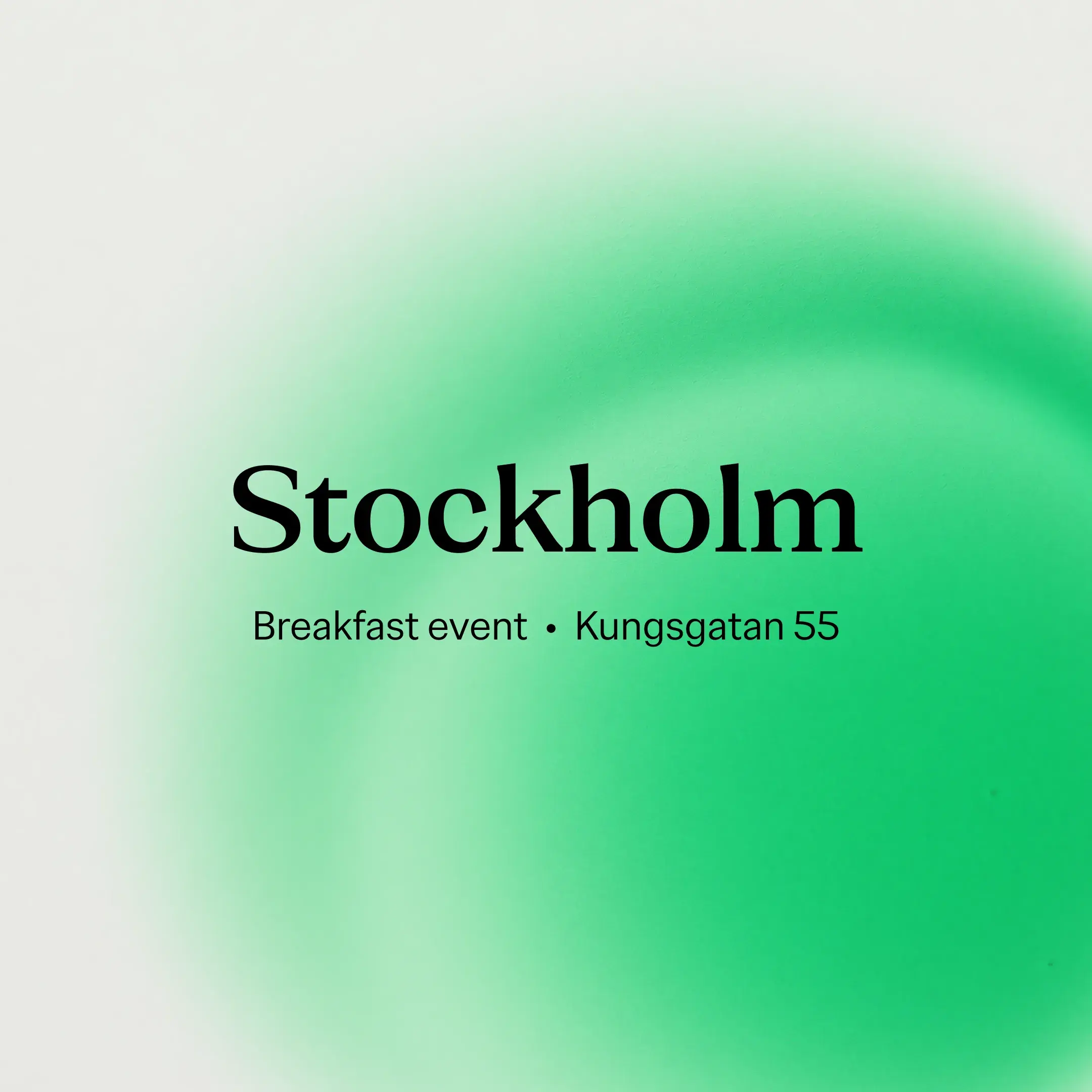 What's New Stockholm