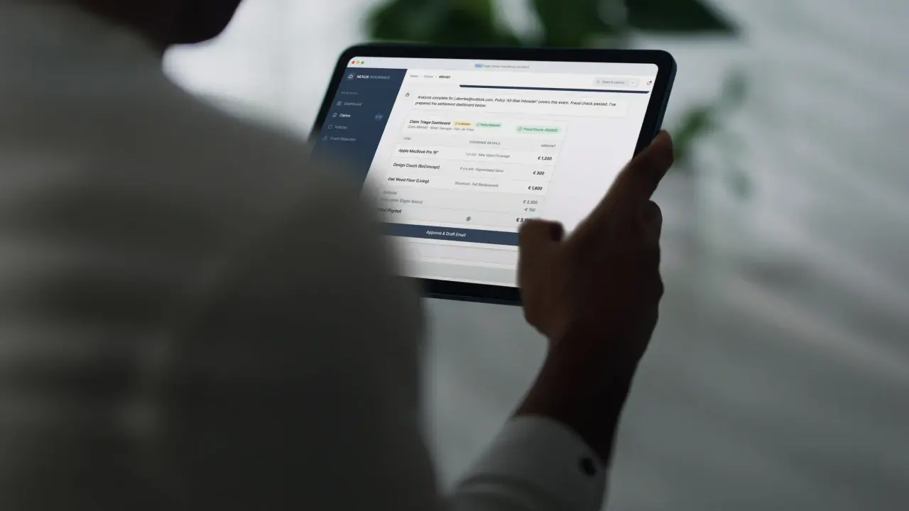 Insurance Claims AI agent demo